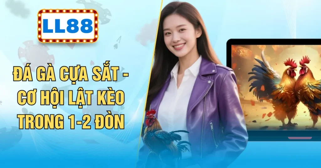 Đá Gà Cựa Sắt - Cơ Hội Lật Kèo Trong 1-2 Đòn